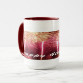 Joyeux 4 juillet Mug (Devant gauche)