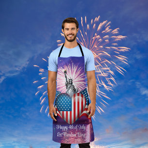 Joyeux 4 juillet "Que la liberté sonne" Tablier