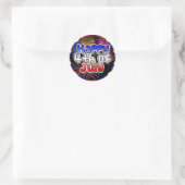 Joyeux 4 juillet Stickers Fireworks (Sac)