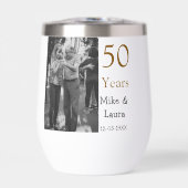 Joyeux 50e anniversaire ajouter nom du couple date (Avant)