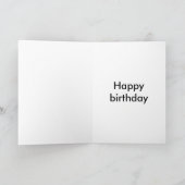 joyeux 50e anniversaire ... carte (Intérieur)