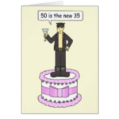 Joyeux 50e anniversaire Cartoon 50 est le Nouveau (Devant)