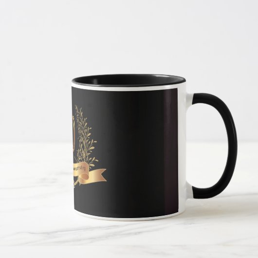 Joyeux 50e anniversaire de Mariage son café Mug (Droite)