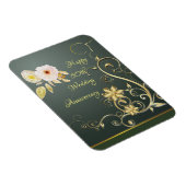 Joyeux 50e anniversaire Mariage Flex Photo Magnet (Côté Droit)