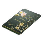 Joyeux 50e anniversaire Mariage Flex Photo Magnet (Côté Gauche)