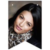 Joyeux 50e anniversaire Photo Gold Bunting drapeau (Premier drapeau)