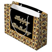 Joyeux 5e anniversaire Sac cadeau (Dos Angle)