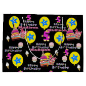 Joyeux 5e anniversaire Sac cadeau #5e anniversaire (Dos)