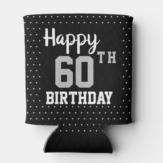 Joyeux 60e anniversaire fête Favor Glacière (Dos)