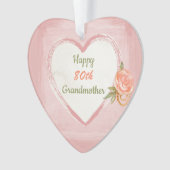 Joyeux 80e anniversaire grand-mère (devant)