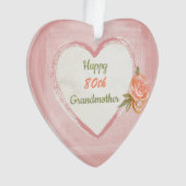 Joyeux 80e anniversaire grand-mère (devant)