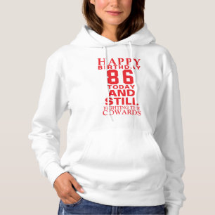 Joyeux 86e anniversaire Sweat - shirt à capuche po