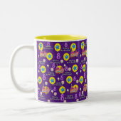 Joyeux 8 Anniversaire Ballons de Mug #8 Violet (Gauche)