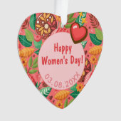 Joyeux 8 mars Fête des Femmes Fête du Donut Person (devant)