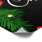 Joyeux affiche de Noël (Coin)