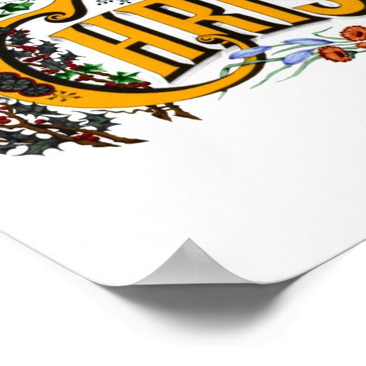 Joyeux affiches de Noël (Coin)