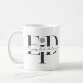 Joyeux Aïd Moubarak Mug de monogramme islamique (Gauche)