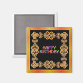 Joyeux Aimant Anniversaire (Recto/Verso)