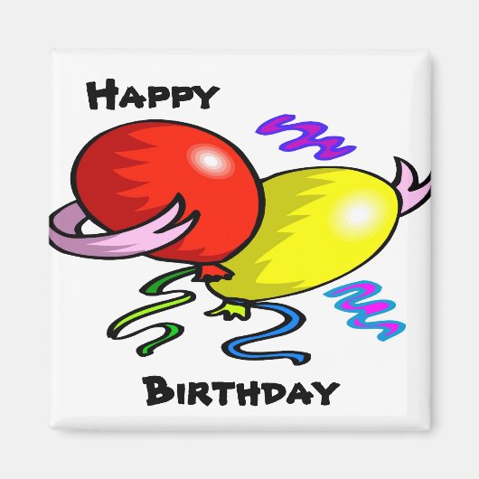 Joyeux Aimant Anniversaire (Devant)