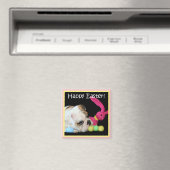 Joyeux Aimant Chien de Pâques (In Situ (Lave-vaisselle))