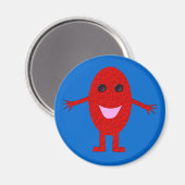 Joyeux aimant de raisin rouge (Recto/Verso)