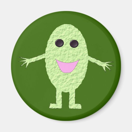Joyeux aimant de raisin vert (Devant)
