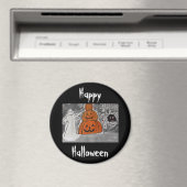 Joyeux aimant d'Halloween (In Situ (Lave-vaisselle))