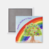 Joyeux aimant du jour de la mère (Recto/Verso)