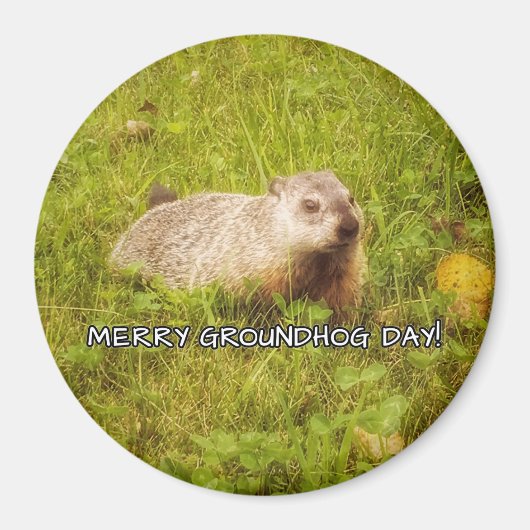 Joyeux aimant Jour de marmotte (Devant)