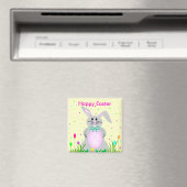 Joyeux aimant modèle lapin de Pâques (In Situ (Lave-vaisselle))
