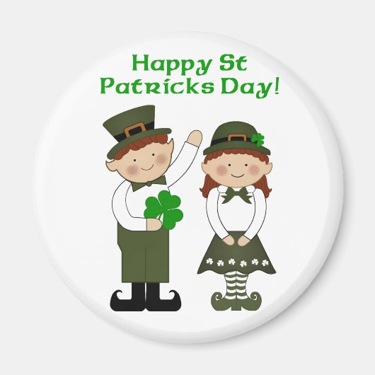 Joyeux aimant Saint Patrick's Day (Devant)