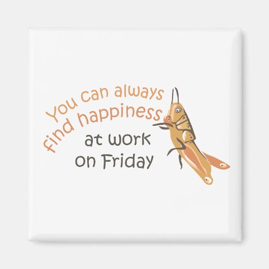 Joyeux Aimant Vendredi (Devant)