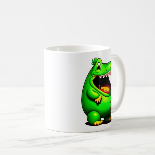 Joyeux Alligator Mug (Devant droit)