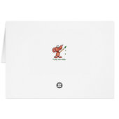 Joyeux Amour d'anniversaire de vos singes Fun Anim (Dos Horizontal)