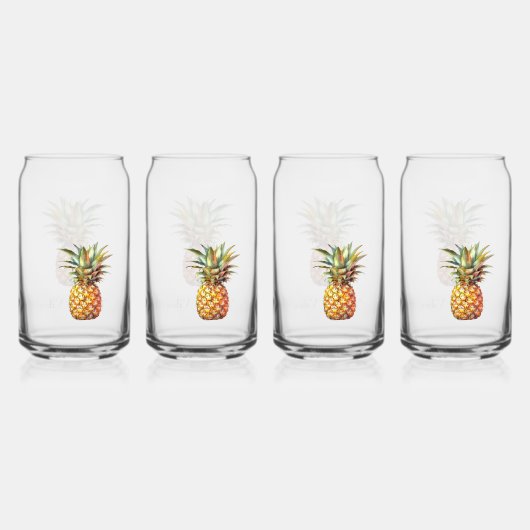 Joyeux ananas tropical (Dos)