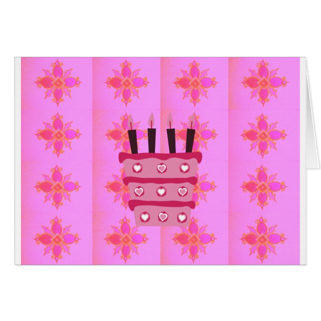 Joyeux anniversaire (Devant horizontal)