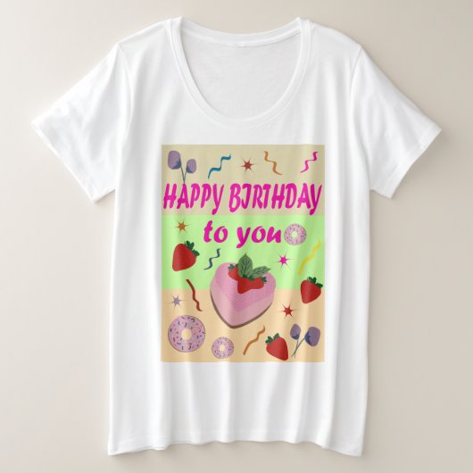 Joyeux anniversaire (Design devant)