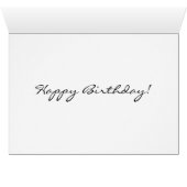 Joyeux anniversaire ! (Intérieur Horizontal (Bas))