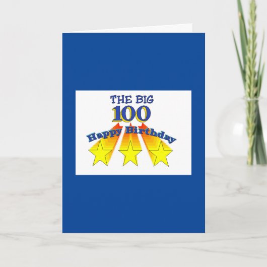 Joyeux Anniversaire 100 Carte chrétienne (Devant)