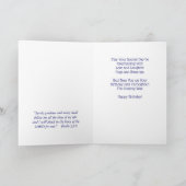 Joyeux Anniversaire 100 Carte chrétienne (Intérieur)