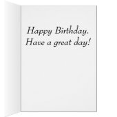 Joyeux anniversaire 101 ans jeune (Intérieur (Droit))