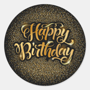 Joyeux Anniversaire 1½ pouce Stickers ronds de 20
