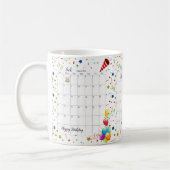 Joyeux anniversaire 2022 août Mug (Gauche)