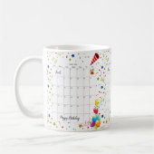 Joyeux anniversaire 2022 Mars Mug (Gauche)