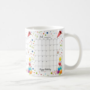 Joyeux anniversaire 2022 Novembre Mug