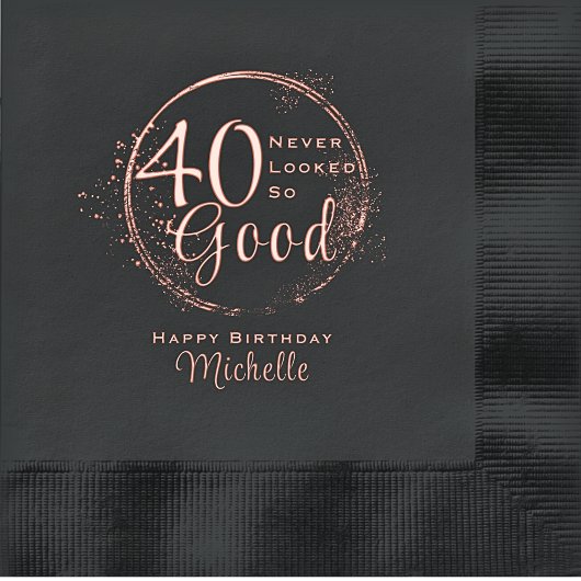 Joyeux Anniversaire 40 Jamais Semblé si bon