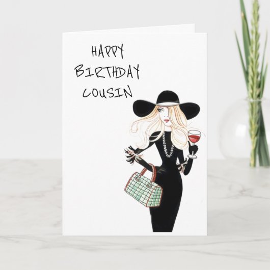 JOYEUX ANNIVERSAIRE ***À MA CARTE DE COUSIN*** (Devant)