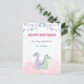 Joyeux Anniversaire à mon Complice de Cartes Posta (Debout devant)