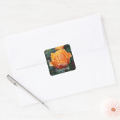 Joyeux Anniversaire À propos des Stickers Rose Fac (Enveloppe)