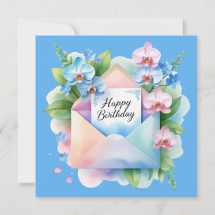 Joyeux anniversaire à tout pour moi Carte de vœux